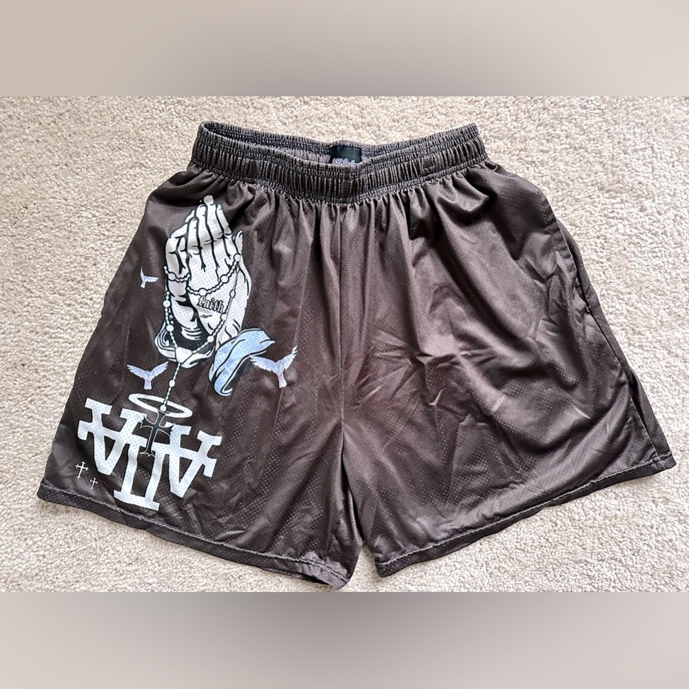 ASAP CULTURE MOCHA MENS SHORTS